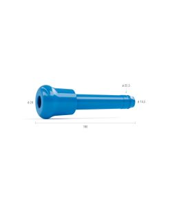 JUEGO DE 4 PEZONERAS. Pezonera de ordeño adapt. a Miele 68278-02 / Westfalia Surge GEA 7720-0068-278 (Silicona)