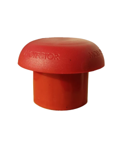 Alternative view of SETA PROTECTORA ROJA – BOLSA 300 PROTECTORES DE PUNTAS PARA VARILLAS DE 12 A 26.