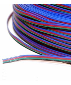 Cable Para Tira Led Rgb 4 Cables – Precio Por Metro