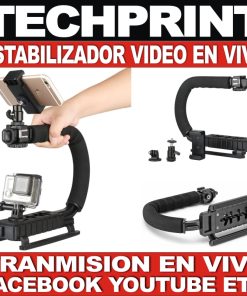 Alternative view of Estabilizador Transmision Vivo Camaras Gopro Filmadoras Led