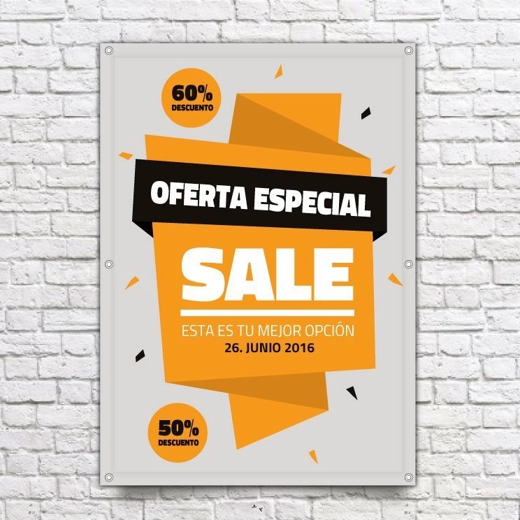 Banner Publicitario con Ojales en Lona Full Color - Imagen 5