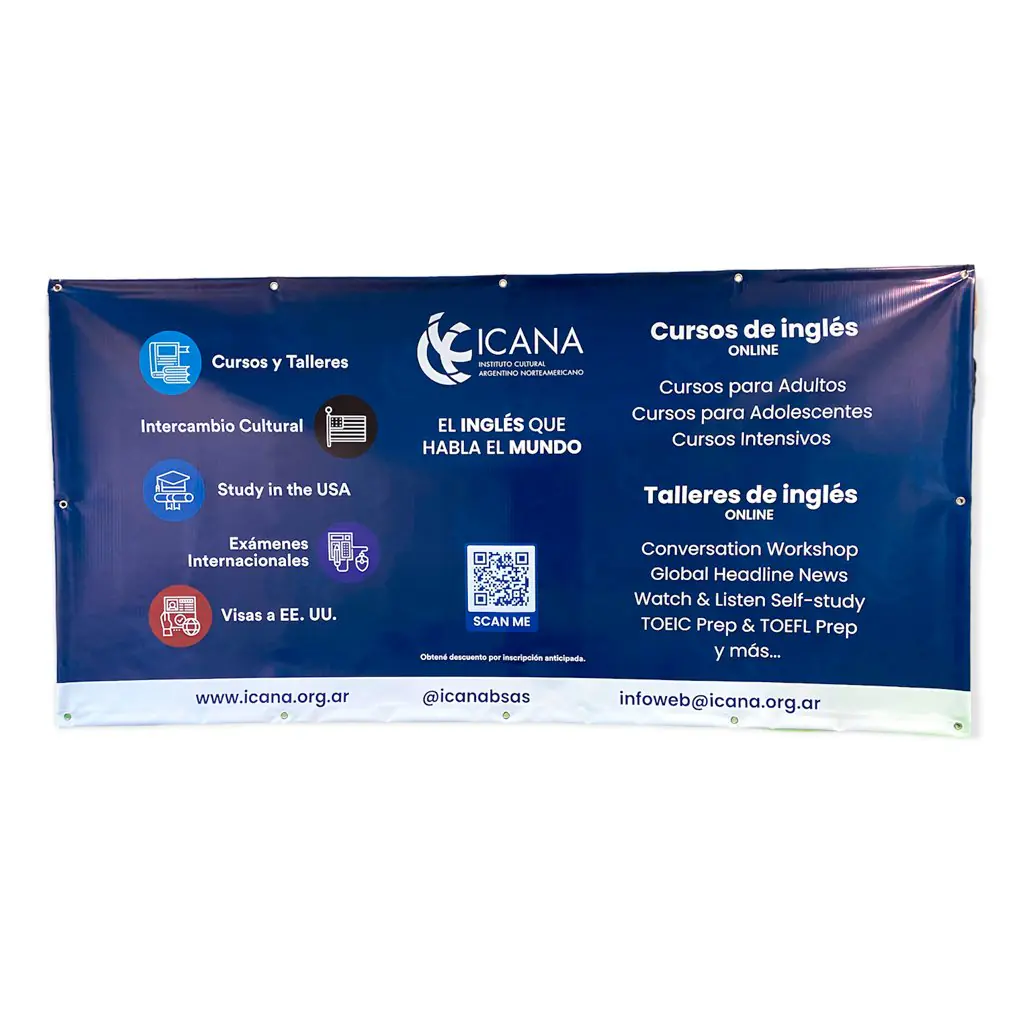 Banner Publicitario con Ojales en Lona Full Color - Imagen 3