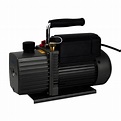 Bomba de vacío REFAIRCO MOD. PK-60-SV Con válvula solenoide y vacuómetro.